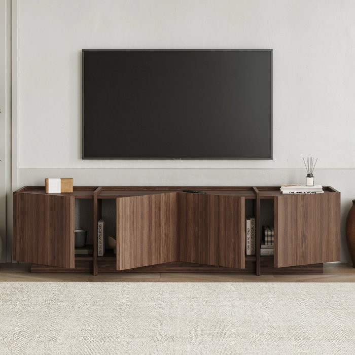 Nordure Soporte para TV Milano Walnut Nordure Soporte para TV Milano Walnut
